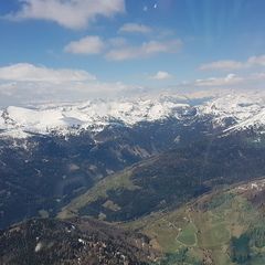 Flugwegposition um 11:02:30: Aufgenommen in der Nähe von Gemeinde Reichenau, Österreich in 2358 Meter